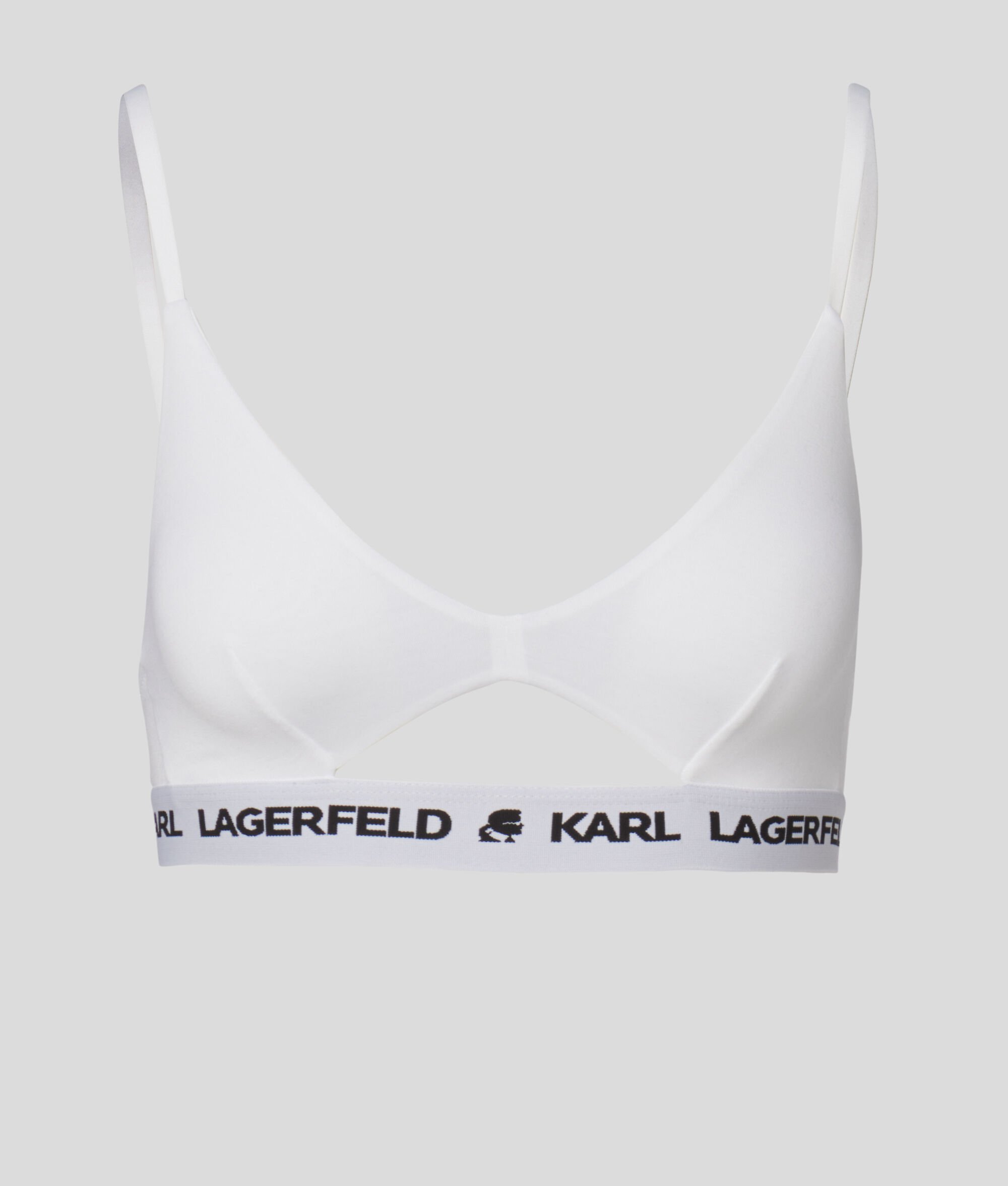 (image for) Tasty KARL LOGO PEEPHOLE BRA